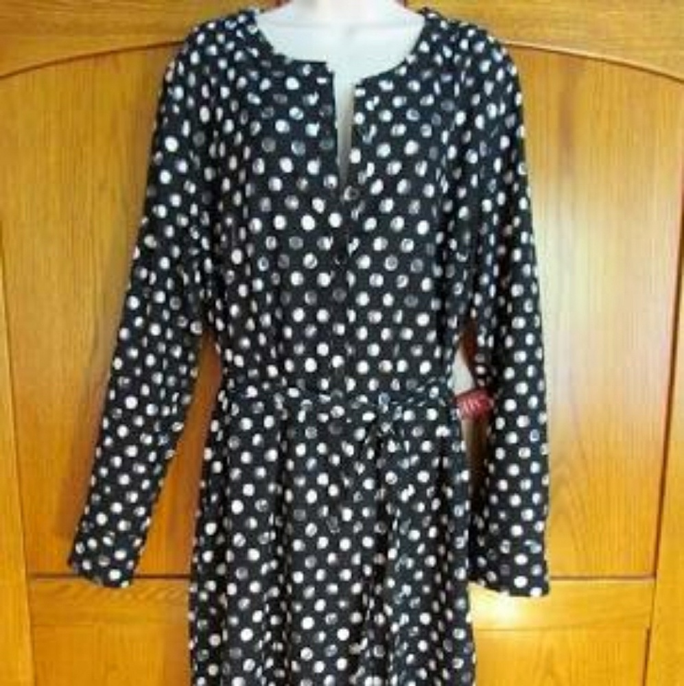 Polka dot target dress